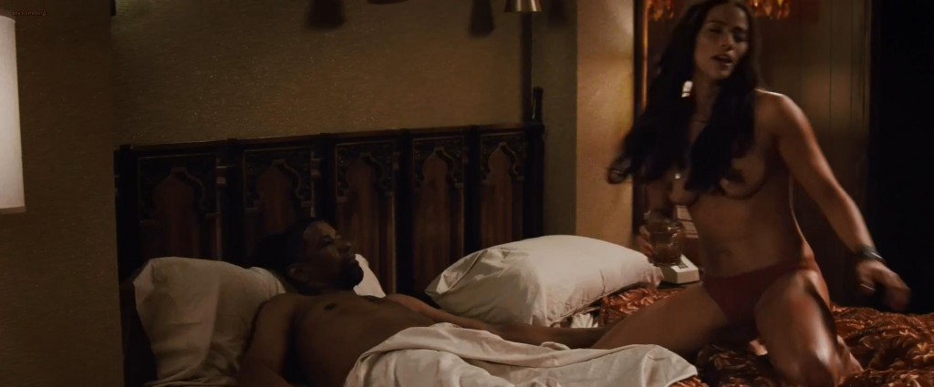 Paula Patton Nude Topless And Hot While Riding Denzel Washington