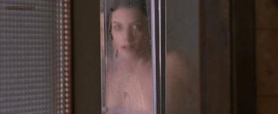 Mélanie Laurent nude brief topless in the shower La chambre des morts