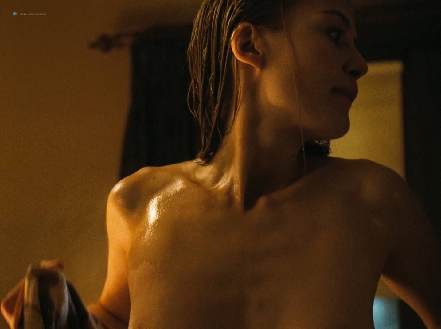 Rosamund Pike Nude Side Boob Sex And Ayelet Zurer Nude Hot Sex