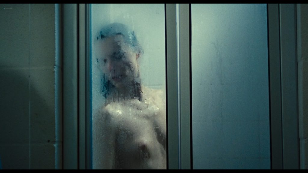 Katrin Cartlidge Nude Topless In The Shower Before The Rain