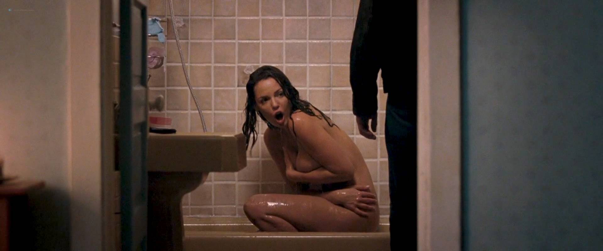 Katherine Heigl nude in the shower but covered the good parts – One for the  Money (2011) HD 1080p