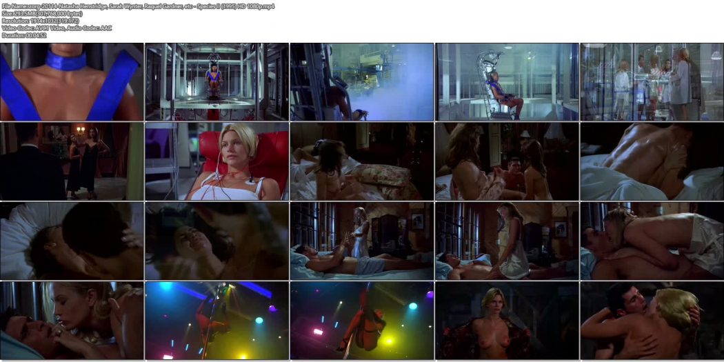 Natasha Henstridge Nude Sex Sarah Wynter Nude Raquel Gardner And Others Nude Too Species Ii