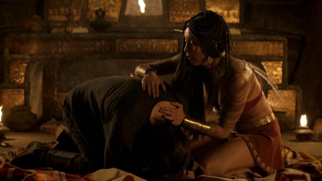 Carolina Guerra Nude Full Frontal Da Vinci S Demons 2014 S2 1080p BluRay