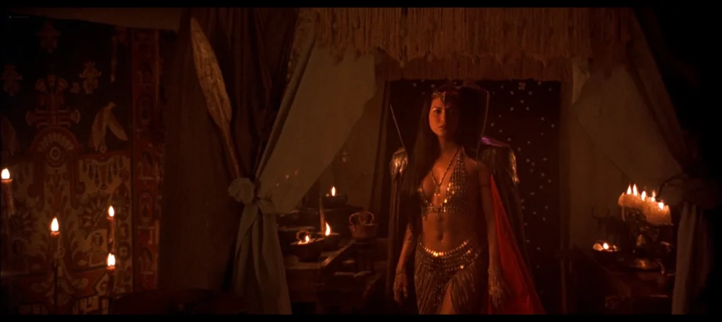 Asian Star Kelly Hu - Kelly Hu nude in The Scorpion King (2002)